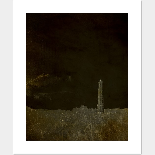 Old Print Photo - Old Lighthouse Wall Art by Luminance